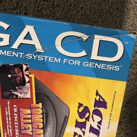 Sega CD Action System Sega Console - Tomcat Alley Bundle - Model 2 Boxed *READ* 