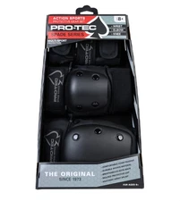 PRO-TEC 🛹 Protective Gear Set Wrist Elbow Knee Pads Bicycle Skateboard Ages 8+