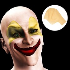 Latex Bald Caps Head Wig Cap Thick Bald Cosplay Hat Fancy Dress Makeup Costume