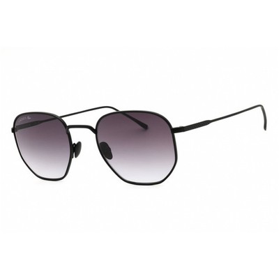 Lacoste Unisex Sunglasses Matte Black Metal Full Rim Frame