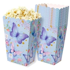 12 PCS Butterfly Candy Box Princess Favor Treat Fairy Goodies Boxes for Style 1