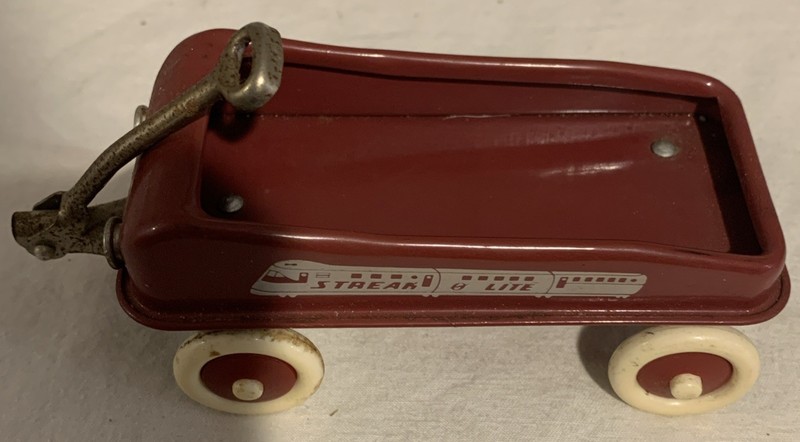 RADIO FLYER Streak-O-Lite Mini Red Wagon Toy Advertisement Classic Toy Ornament