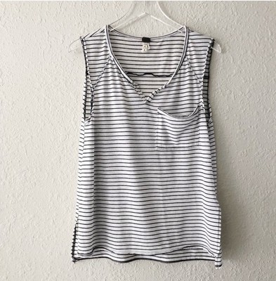 Free People Weekend Warrior Striped Tank Top XS