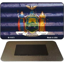 New York Corrugated Flag Magnet Fridge Refrigerator Home Kitchen Decoration