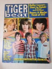 1977 APRIL TIGER BEAT MAGAZINE - SHAUN, LEIF & ROBBY TEEN ISSUE W/Center Poster 