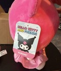 Sanrio Kuromi Pink Monochrome Plush 12” Doll NWT + Ice Cream Surprise Keychain — photo 4