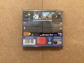 Sega Dreamcast Headhunter Video Game PAL COMPLETE Both Discs 3D Action Adventure