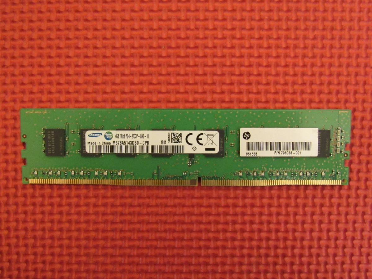 Samsung DDR4 SDRAM 4 GB Capacity per Module Memory (RAM) for sale