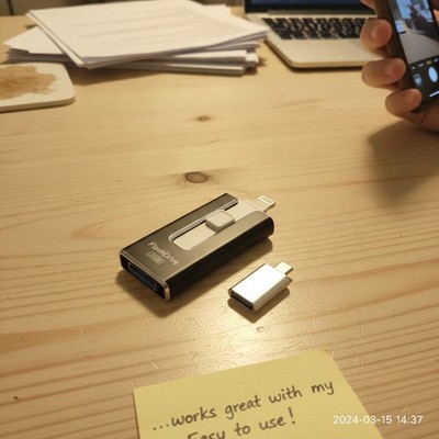 USB Stick 256 GB MFi- für iPhone iPad Android PC Flash Laufwerk