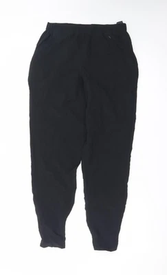 Marks and Spencer Women’s Black Size 8 Jogger Trousers - Image 1 of 4