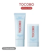 TOCOBO Bio Watery Sunscreen And Cotton Airy Sun Stick SPF 50 Set