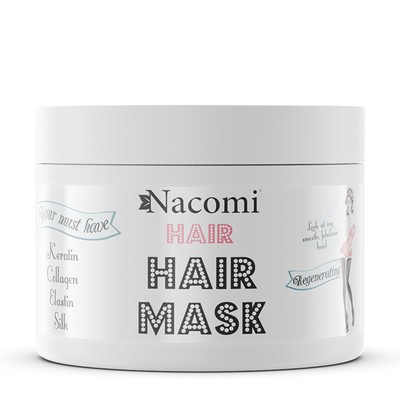 5902539703672 Nacomi Hair Mask Regenerating odżywczo-regenerująca maska do włosó