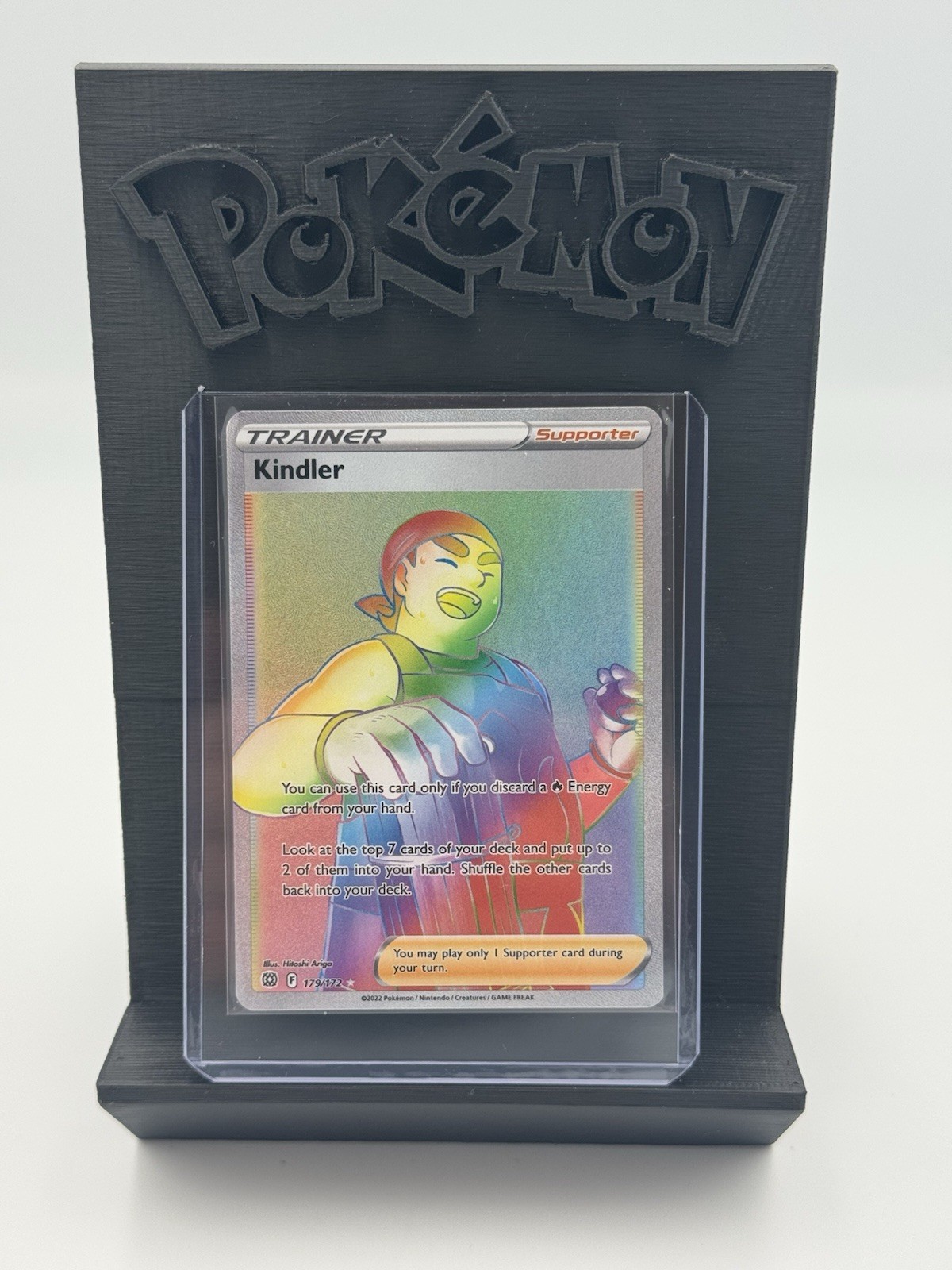 Pokémon TCG Kindler 179/172 Brilliant Stars Secret Rare Rainbow Full Art NM