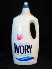 Ivory Liquid Mild White Detergent Dish Soap 42 oz Vintage Movie Prop FULL 1986