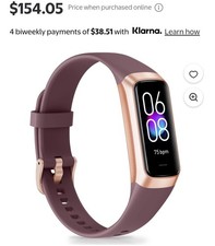 Fitness Tracker with 24/7 Heart Rate Blood Oxygen Sleep Monitor, 1.1 AMOLED Touc