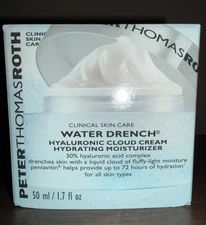 Peter Thomas Roth Water Drench Hyaluronic Cloud Cream 1.7 oz – New in Box
