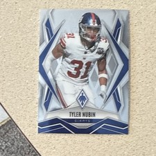 Panini NFL Tyler Nubin New York Giants Rookie 2024 Phoenix Card Number 246. rookie card picture