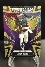 Jalen Hurts 2025 Panini Phoenix Int’l Thunderbirds Yellow Mojo /49 #41 Eagles