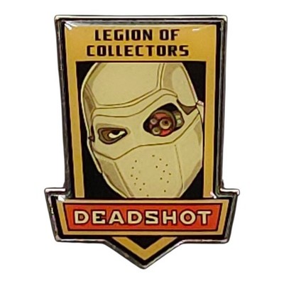 Funko DC Comics Deadshot Legion Of Collectors 2016 Enamel Pin Pinback NEW