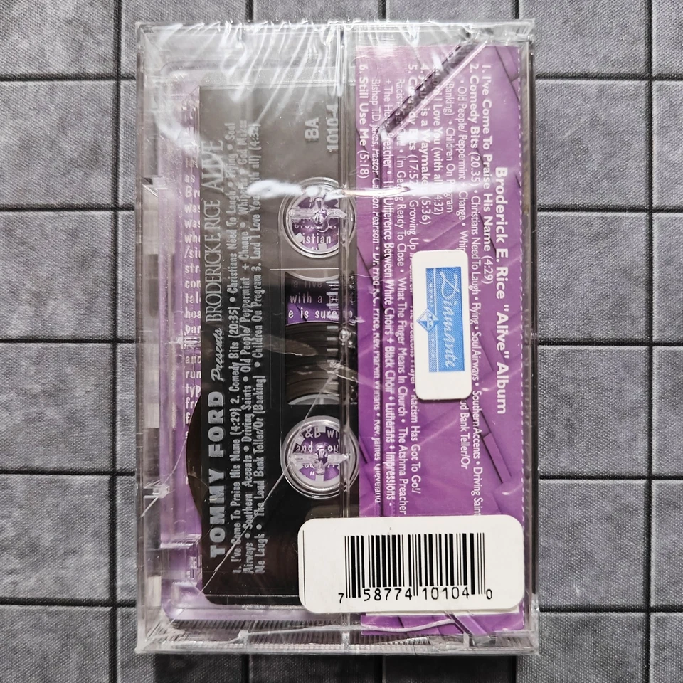Broderick E. Rice - Alive Alive Alive - (Cassette Tape, 1999) - SEALED NEW - Image 2 of 4