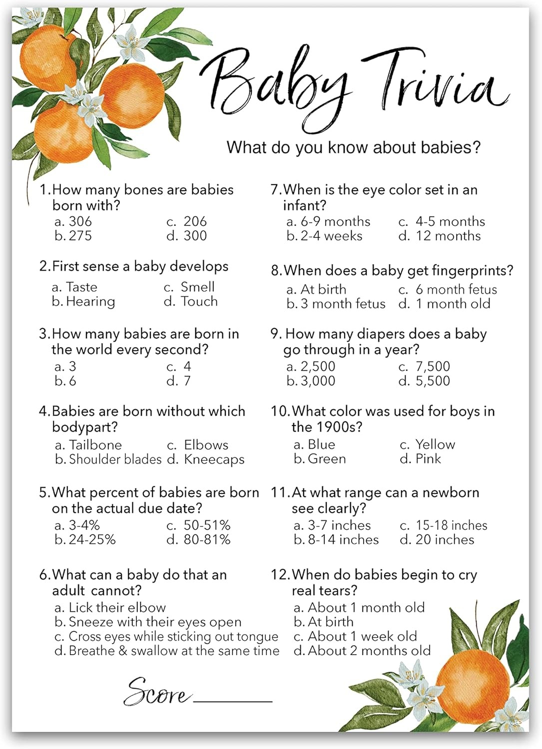 &mdash; Trivia Game &mdash; Pack Of 25...