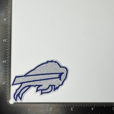 #ad Buffalo Bills Black Iron Sew On Embroidered Patch $4.00