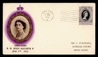DR WHO 1953 HONG KONG FDC QEII CORONATION M76591