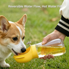 Portable Dog Water Bottle Travel Pet Water Dispenser Outdoor Walking Drinker