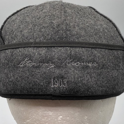 Stormy Kromer 1903 Gray Wool Blend Gore-Tex Gray Ear Flap Cap Size 7 Hat - Picture 4 of 11