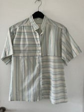 Helle Bluse 38 Streifen vintage Damen