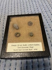 Civil War Sharps .52 Cal Bullet, Uniform Button, Rivet DeValls Bluff ARK