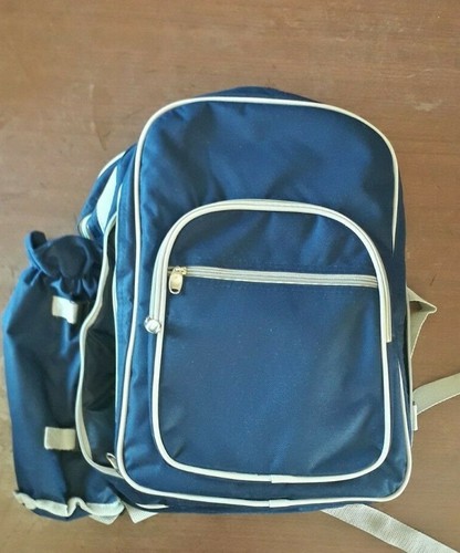 Zaino Pic-Nic per 4 persone completo di tutti gli accessori e scomparto  termico | eBay