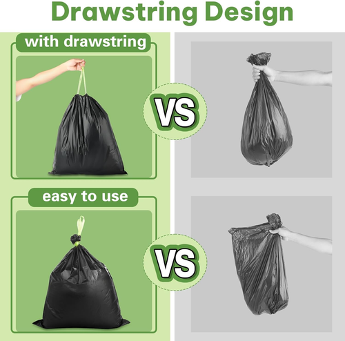 100 Biodegradable Portable Toilet Bags for 5-8 Gallon Bucket - Camping Use - Picture 2 of 12