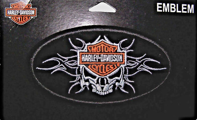 #1158   MAJESTIC:   Harley-Davidson   M/C Vest Patch   Free S&H AVAILABLE