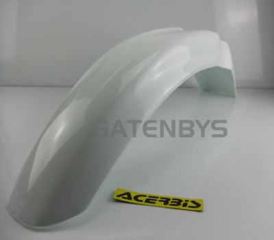 Acerbis Front Fender - White - For Honda XR250 R / XR400 R - Mud Guard #L72