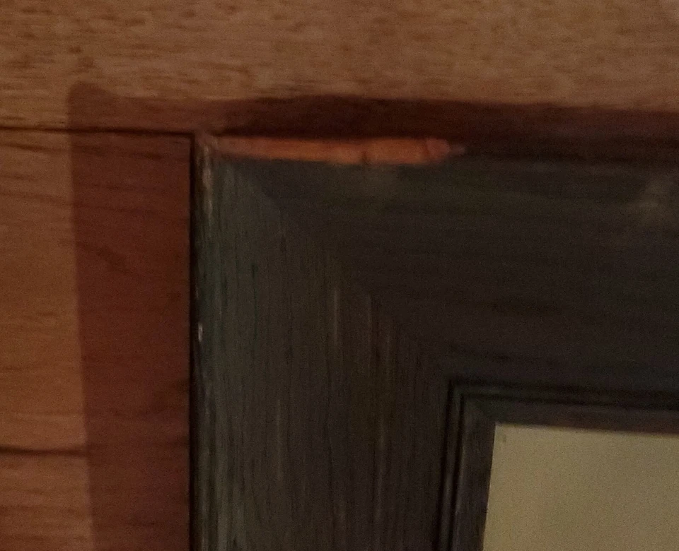 古董 Paul R. Koehler 风景夏季秋季带橡木框架签名 37"X 17" — 第 3/4 张图片