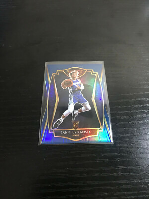 2021 SELECT BASKETBALL JAHMI'US RAMSEY PREMIER EXCLUSIVE BLUE SILVER RC #200!!!!