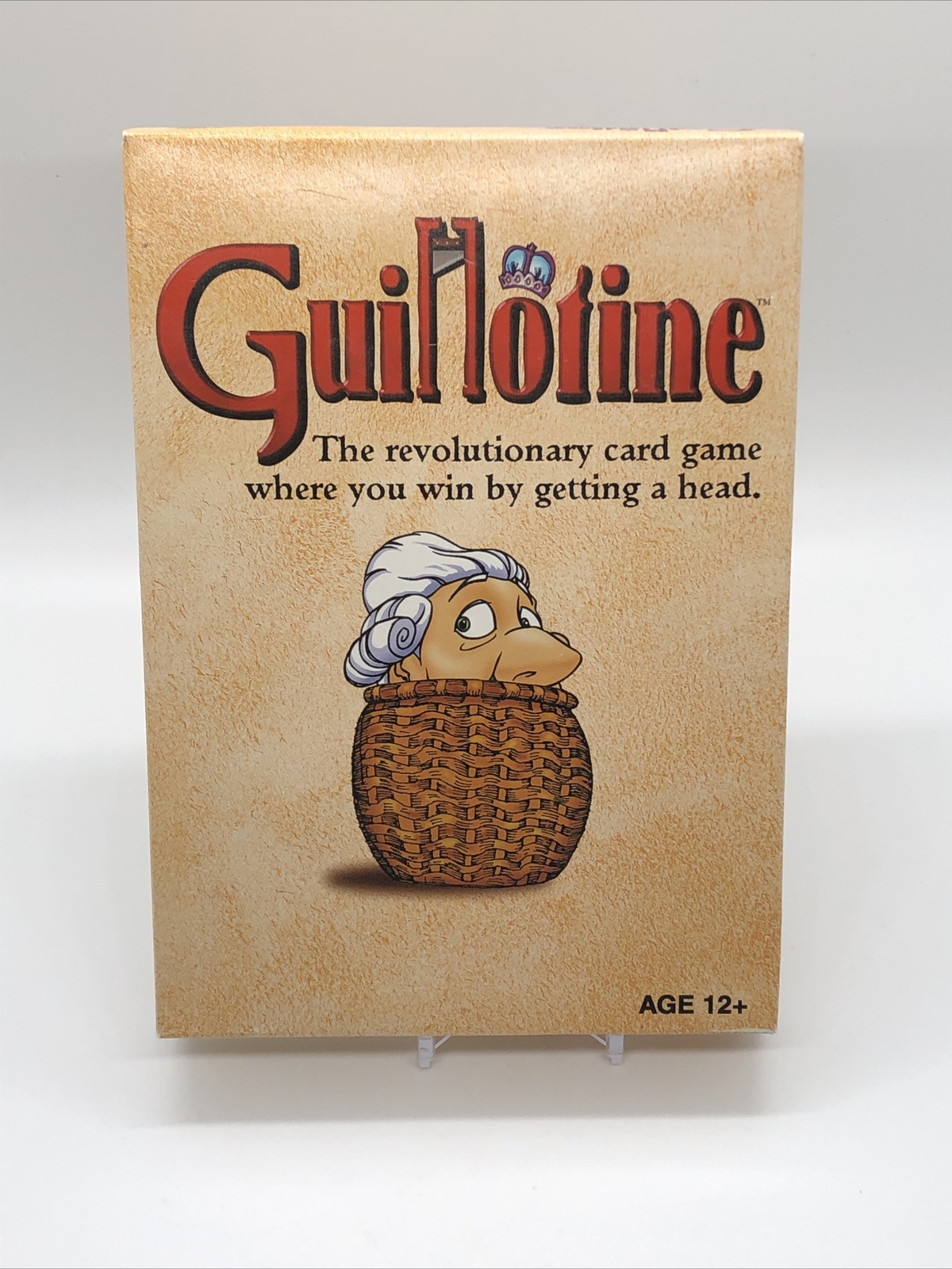 Guillotine Card Game Wizards of the Coast Hasbro Paul Peterson Board