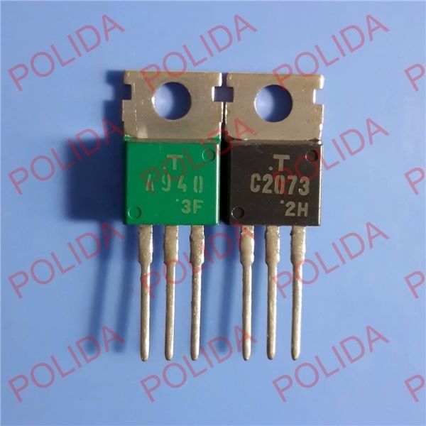 1pairs OR 2PCS Transistor TOSHIBA TO-220 2SA940/2SC2073 A940