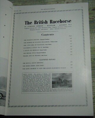70年代 イギリスの競走馬 雑誌「The British Racehorse」 70年代 イギリスの競走馬 雑誌「The British Racehorse」 本