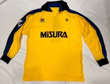 Maglia Inter Gialla Misura  N°1 Walter Zenga Calcio Vintage  Lanetta 1985/86