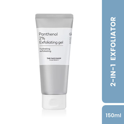 The Face Shop Alltimate Panthenol 2% Exfoliating Gel (150ml) Free Shipping