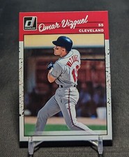Omar Vizquel 1990 Retro 2023 Donruss Card #269 Cleveland Indians