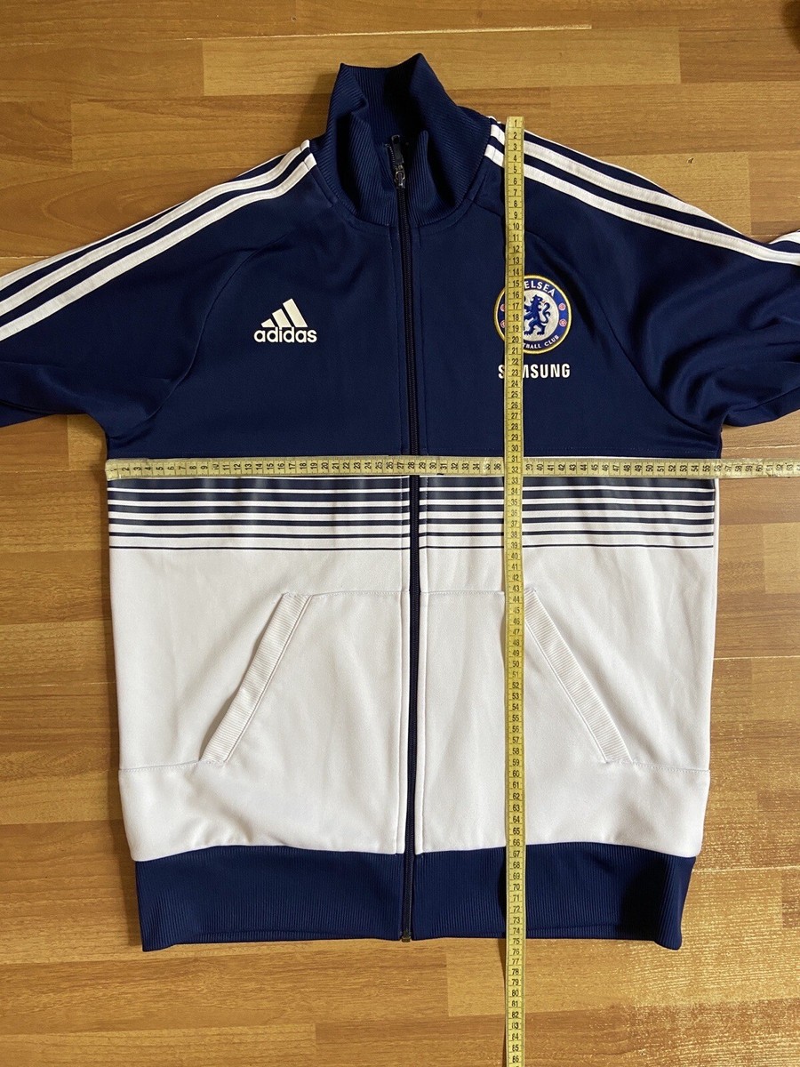 CHELSEA 2011 2012 ANTHEM FOOTBALL SOCCER TRACK JACKET ADIDAS CHELSEA 2011 2012 ANTHEM FOOTBALL SOCCER TRACK JACKET ADIDAS