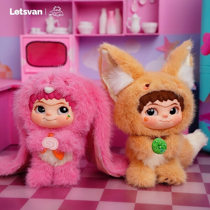 WAKUKU FOX BUNNY TRICK OR TREAT CONFIRMED BLIND BOX FIGURE