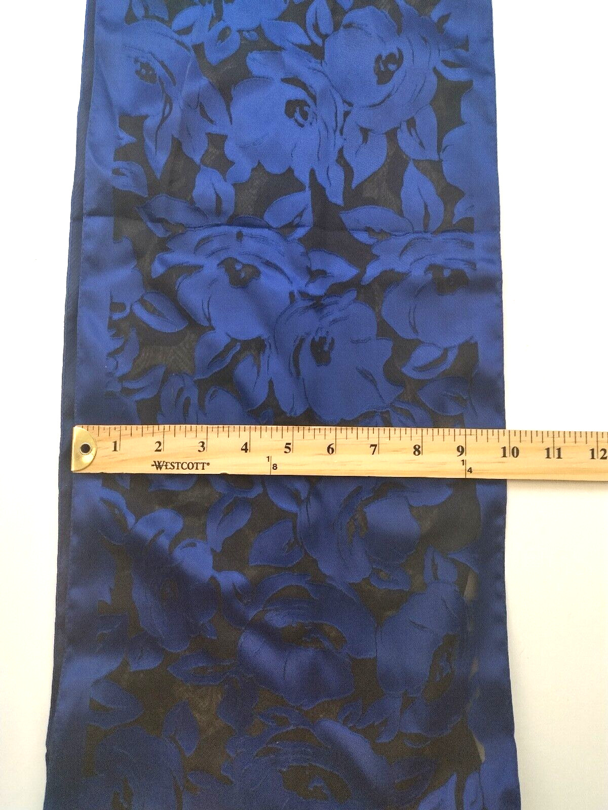 3 Scarf Bundle Assorted Sheer Dark - image 6