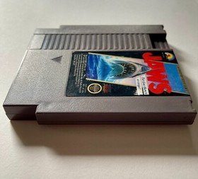 JAWS | NINTENDO NES 1987 | AUTHENTIC + TESTED + CLEANED