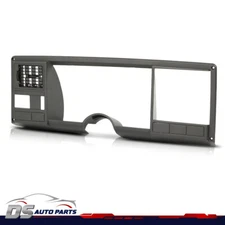 Fit For 1988-1994 Chevrolet GMC C/K Truck Gauge Cluster Dash Bezel Trim Gray 