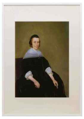 Terborch Gerard Borch Gerard Ter 1617 To 1681 Portrait Of A Lady O P 362 By 30