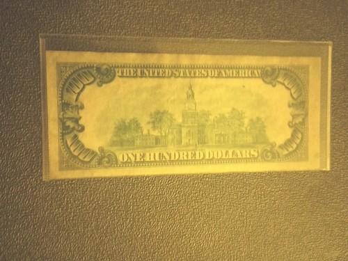 $100 Bill US Federal Reserve Note Unique, Fancy, Rare Serial Number, Lucky Bills - Picture 9 of 15